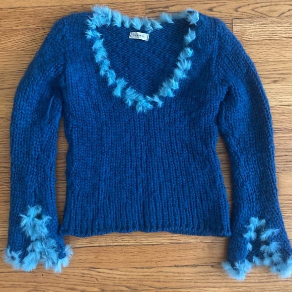 Sexy 100% Moreno Wool Sweater - Picture 1 of 4